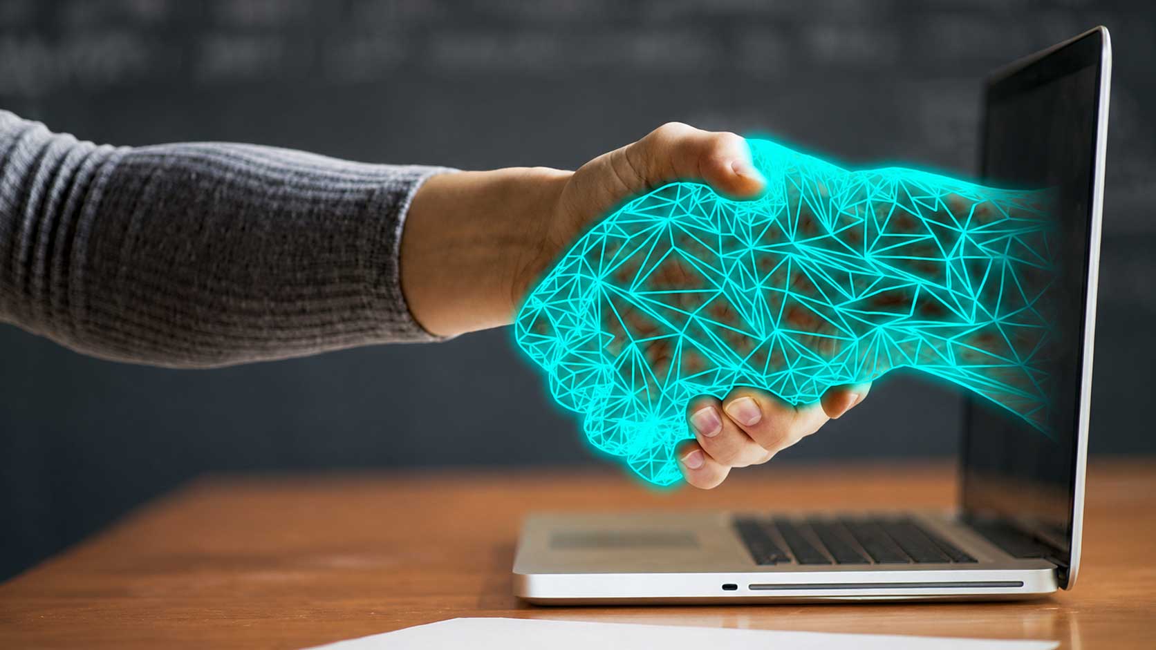 AI change leadership consultant facilitating a cross-functional innovation council at a media company
