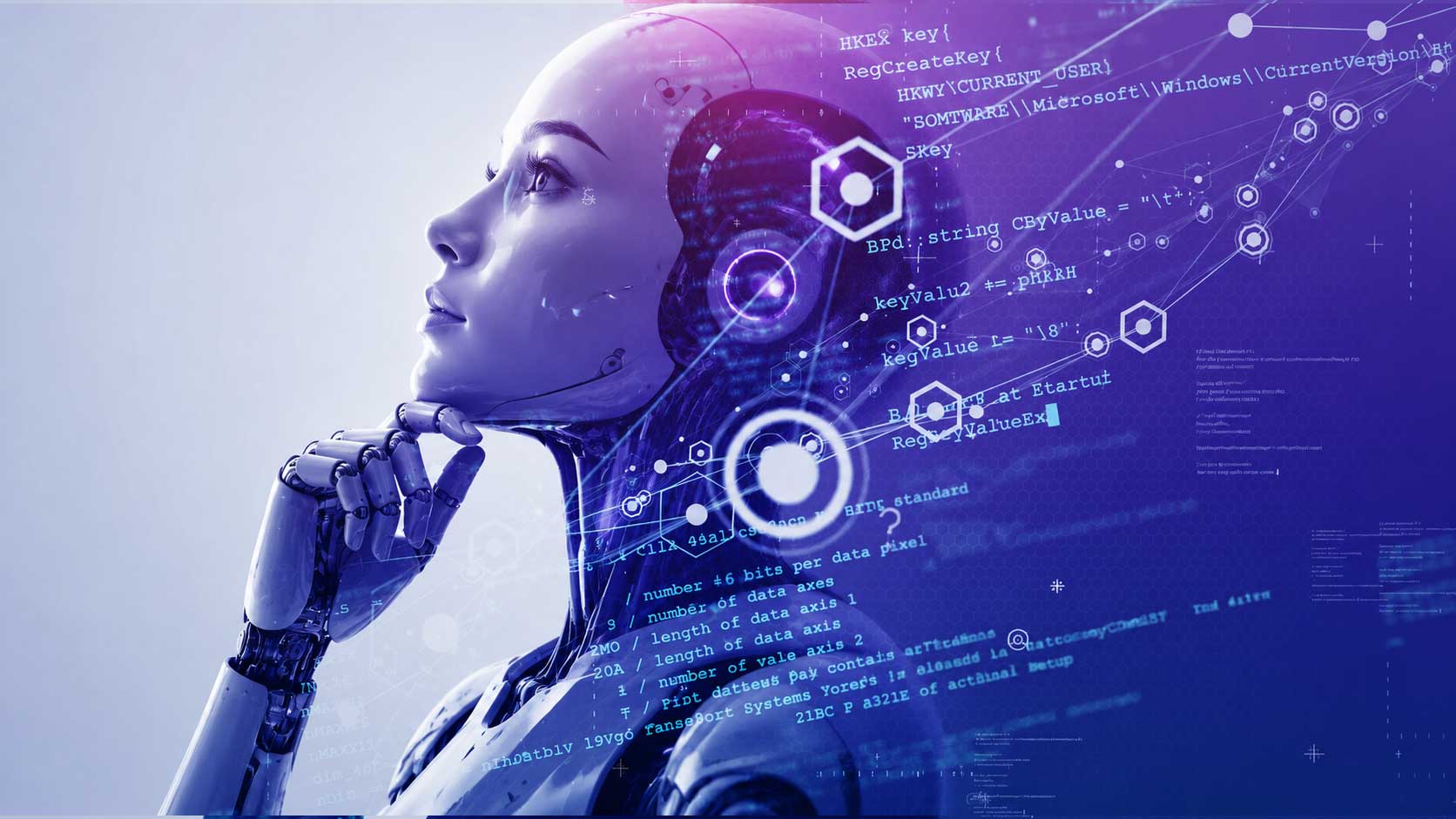 Executive leadership reviewing an enterprise AI operating model with governance and business capability frameworks.