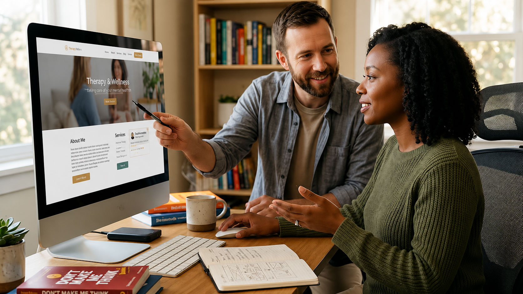 AI personalisation platform consultant reviewing adaptive customer journeys with marketing and product teams