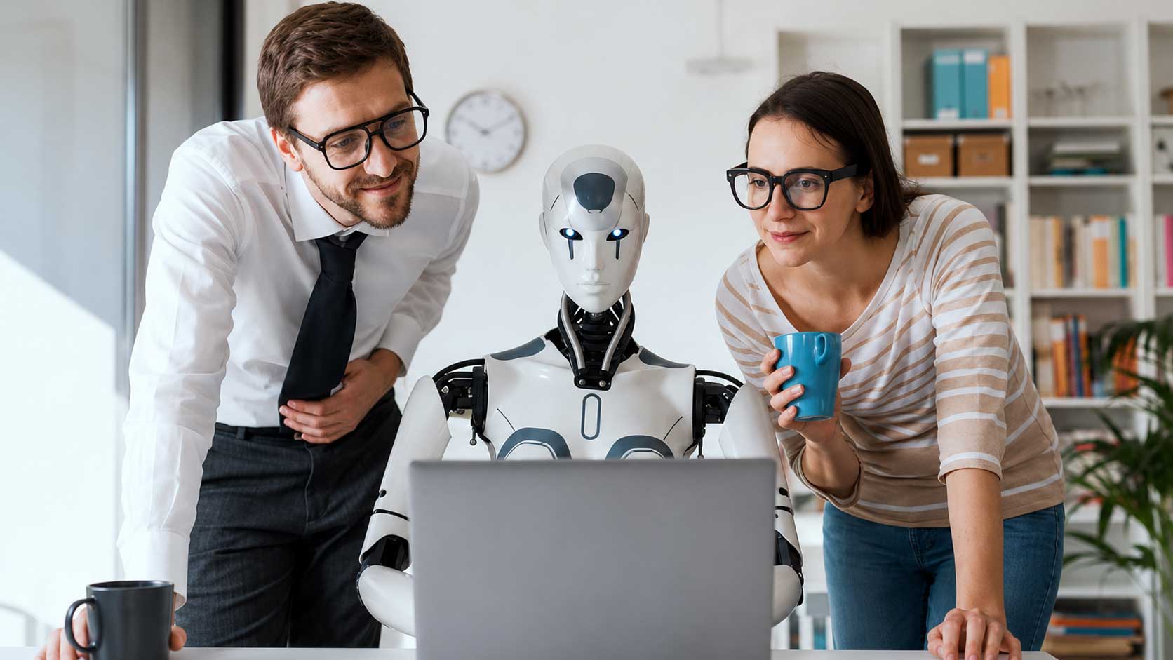 University faculty, academic leaders and AI consultants collaborating during an AI workforce transformation workshop.